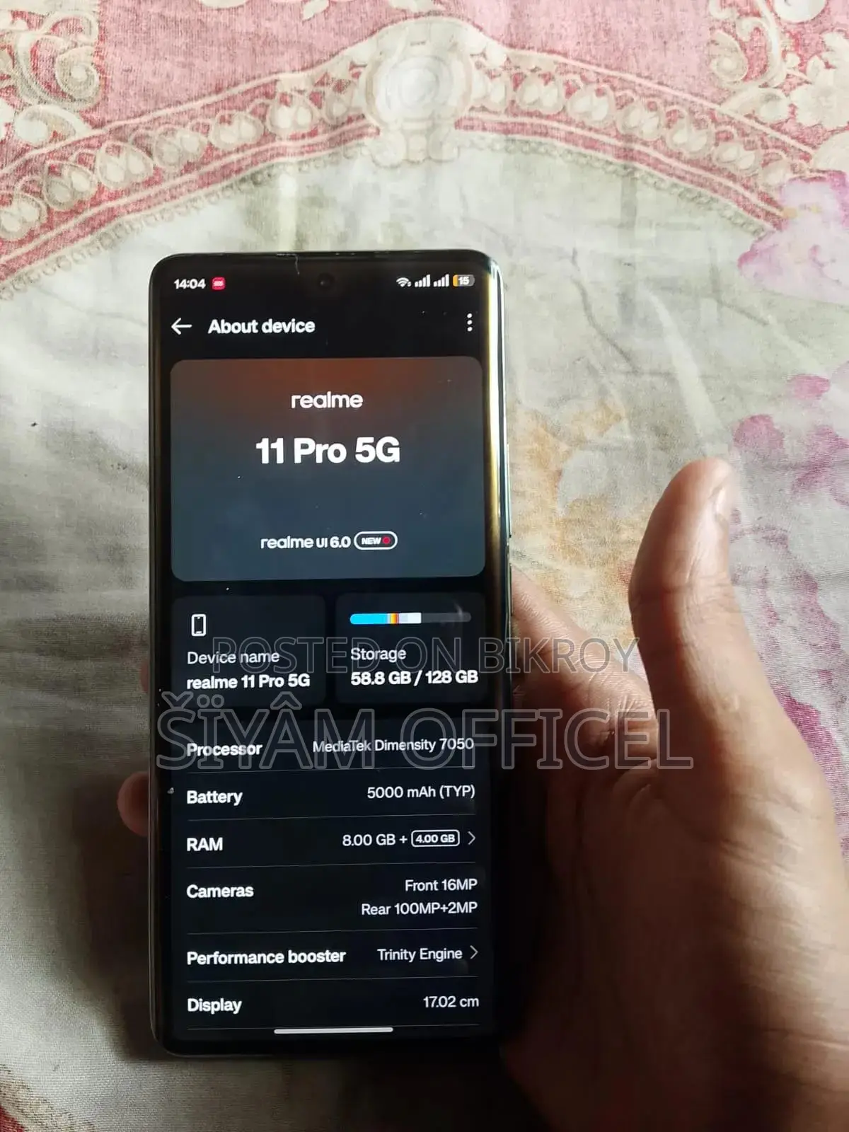 Realme 11 Pro 128 GB Green