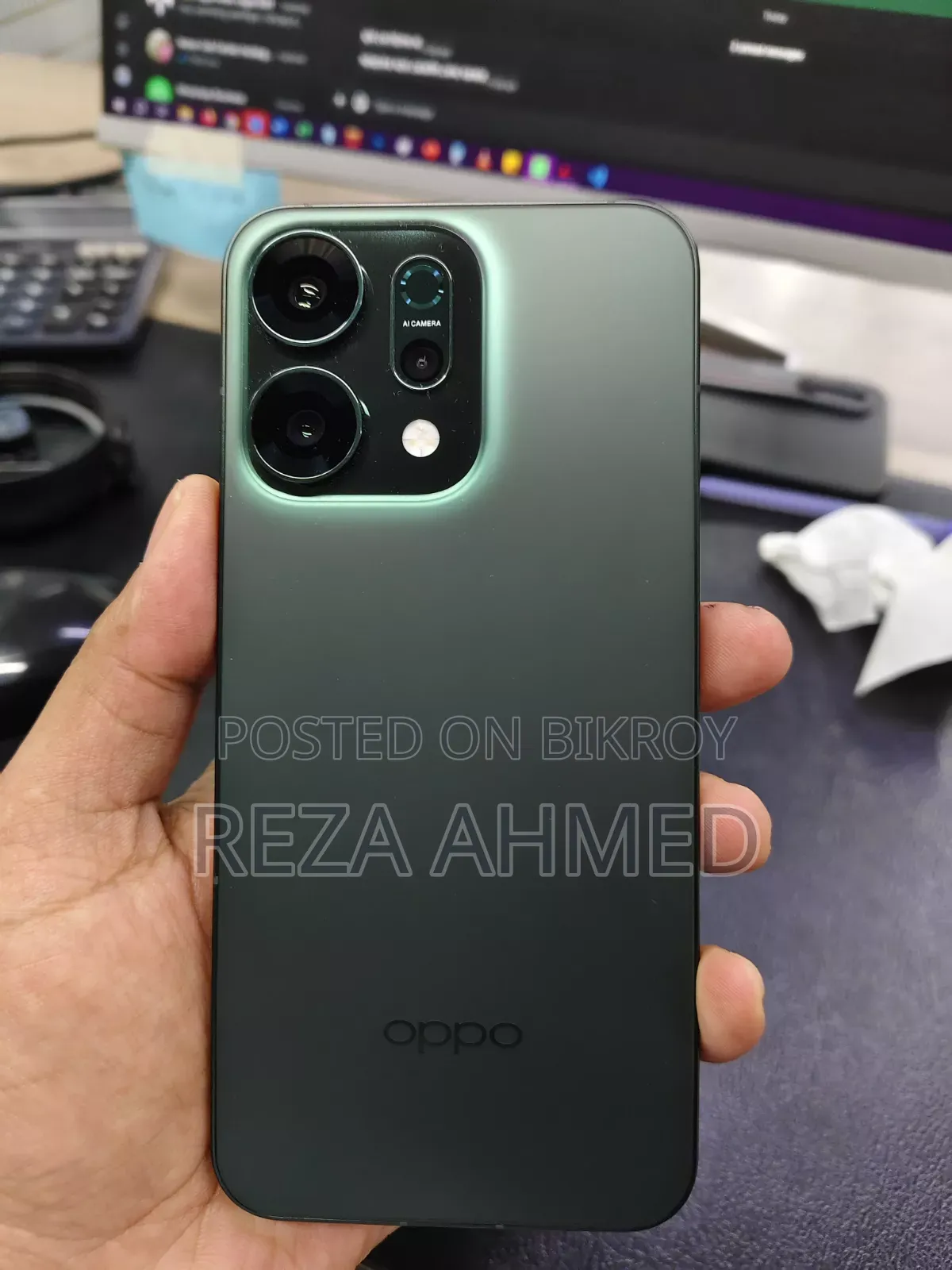 Oppo Reno14 256 GB Green