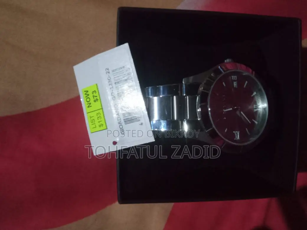 অরিজিনাল জিওর্দানো পুরুষদের অ্যানালগ ওয়াচ - স্টেইনলেস স্টিল