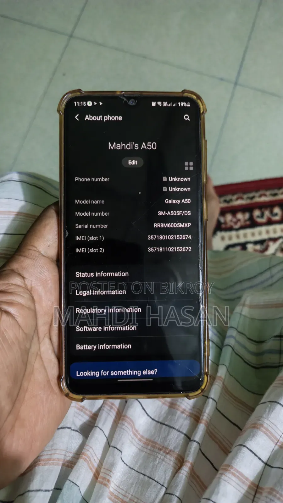 Samsung Galaxy A50 128 GB White