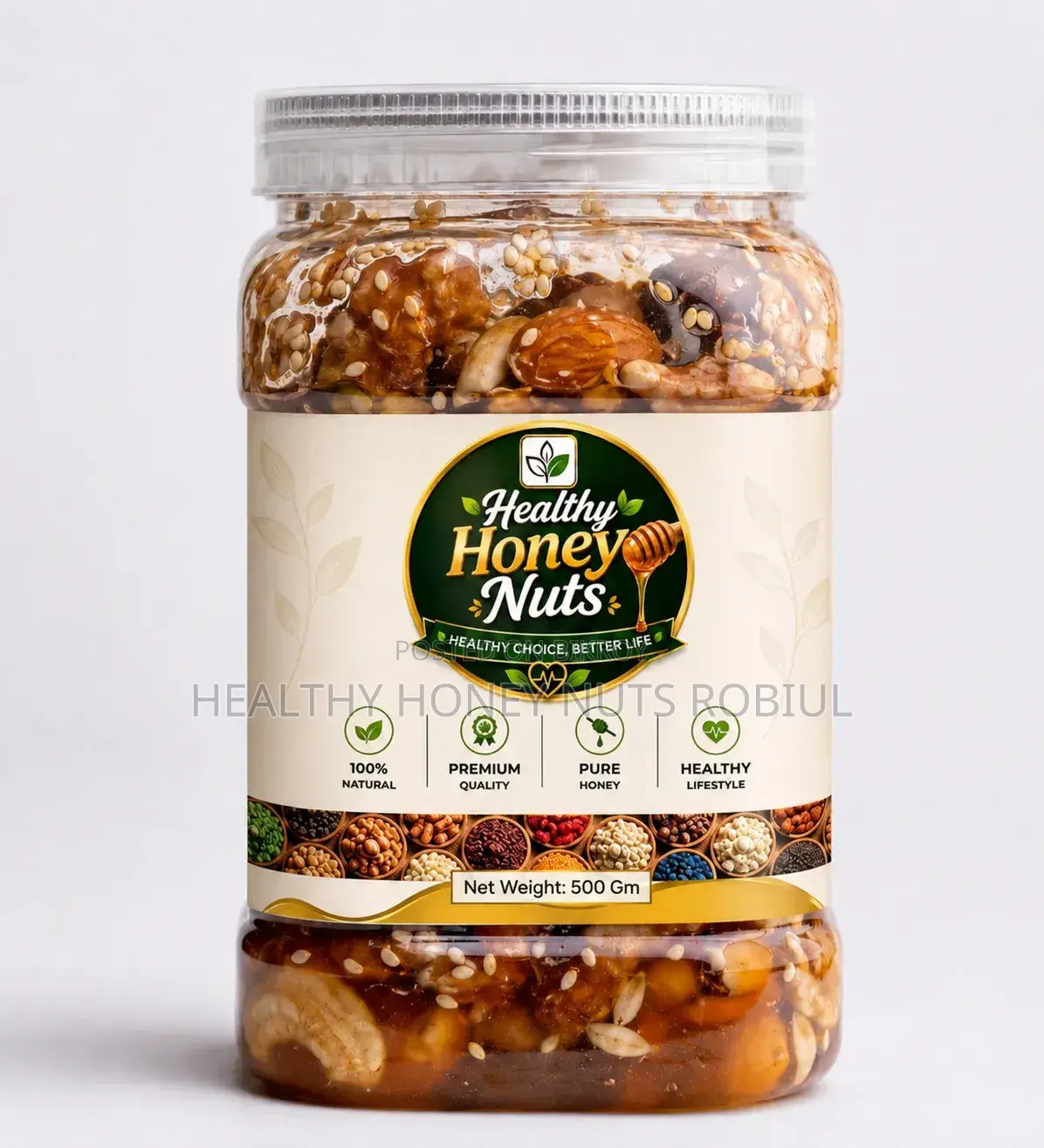 Healthy Honey Nuts