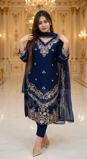 Embroidery Three Piece
