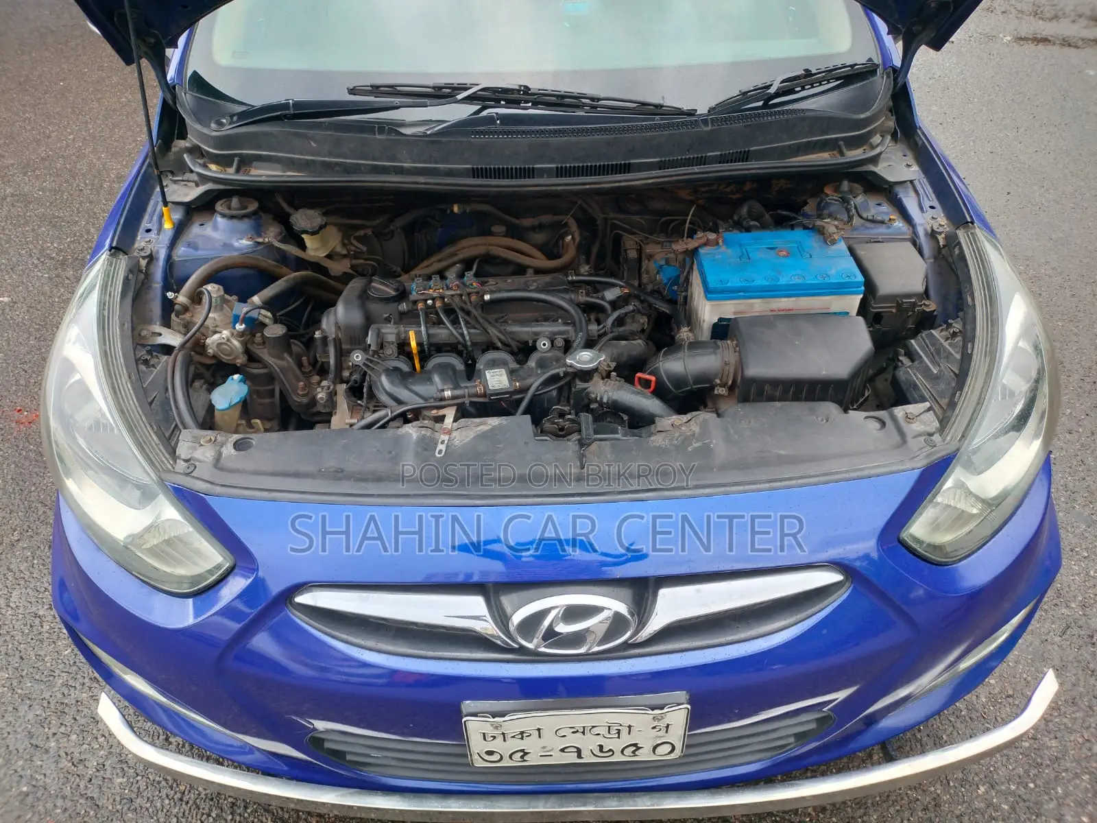 Hyundai Accent GLS 2013 Blue