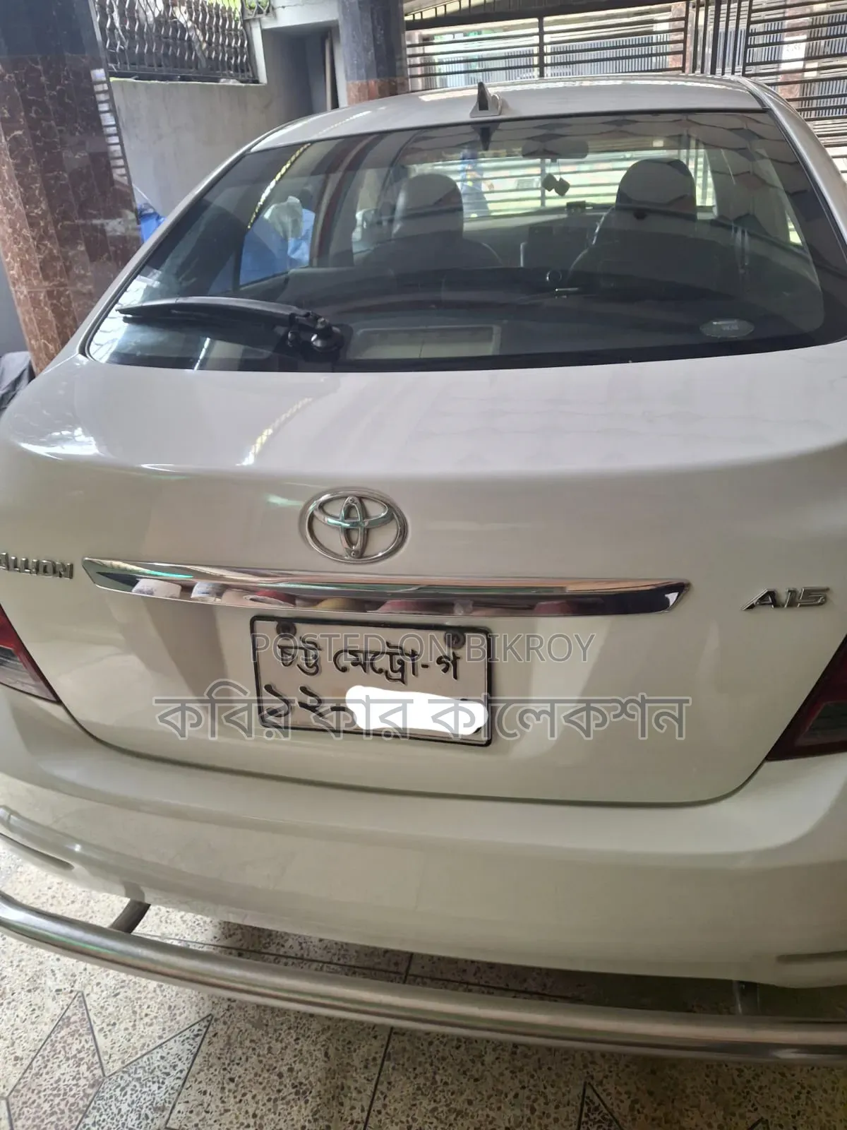 টয়োটা অ্যালিওন ২০০৮ হোয়াইট