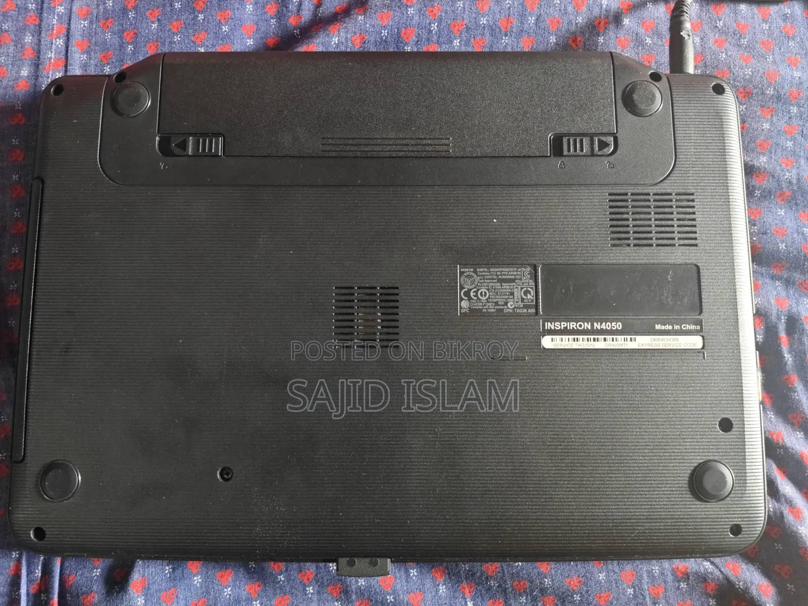 Laptop Dell 2GB Intel Celeron HDD 128GB
