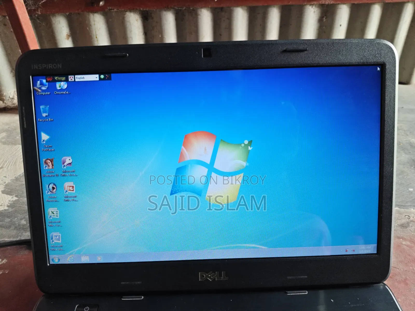 Laptop Dell 2GB Intel Celeron HDD 128GB