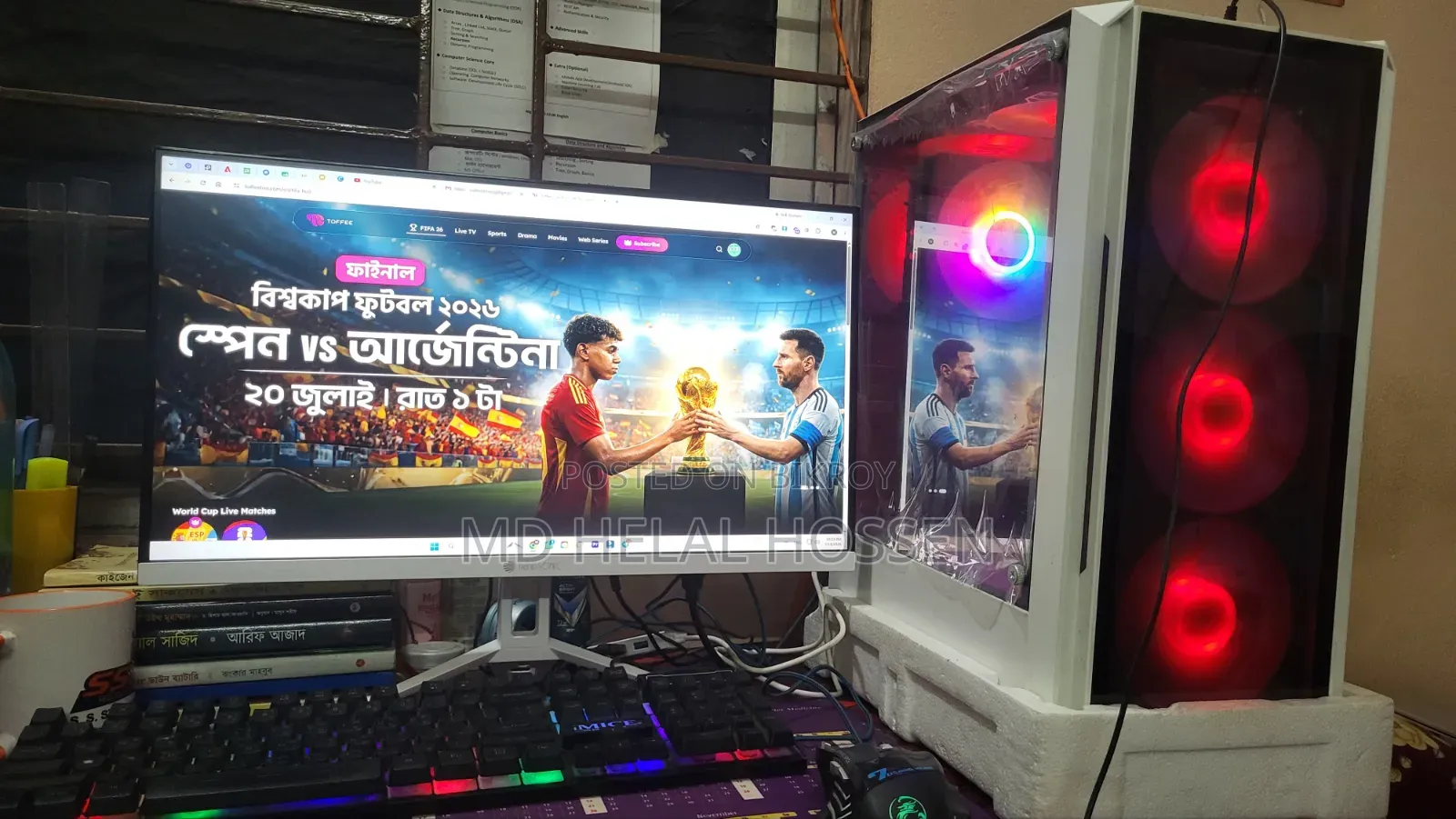 Gaming + Content Creation + AI Workstation PC for Sale