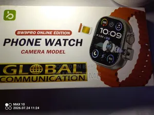 🔥Brand New BW9 Pro Smart Watch (Online Edition) SIM+Camera Support 📸