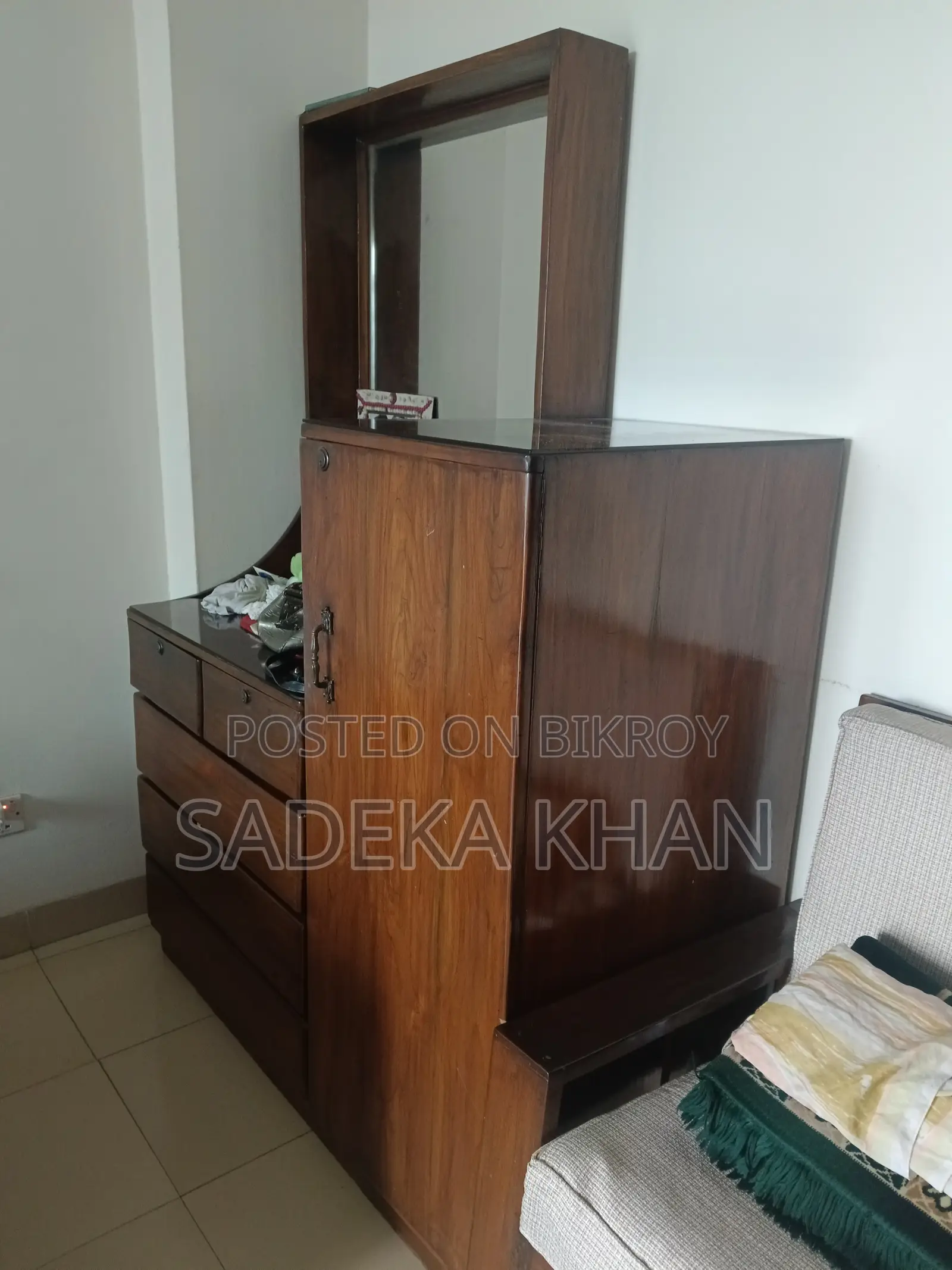 Custom Made Wooden Dresser