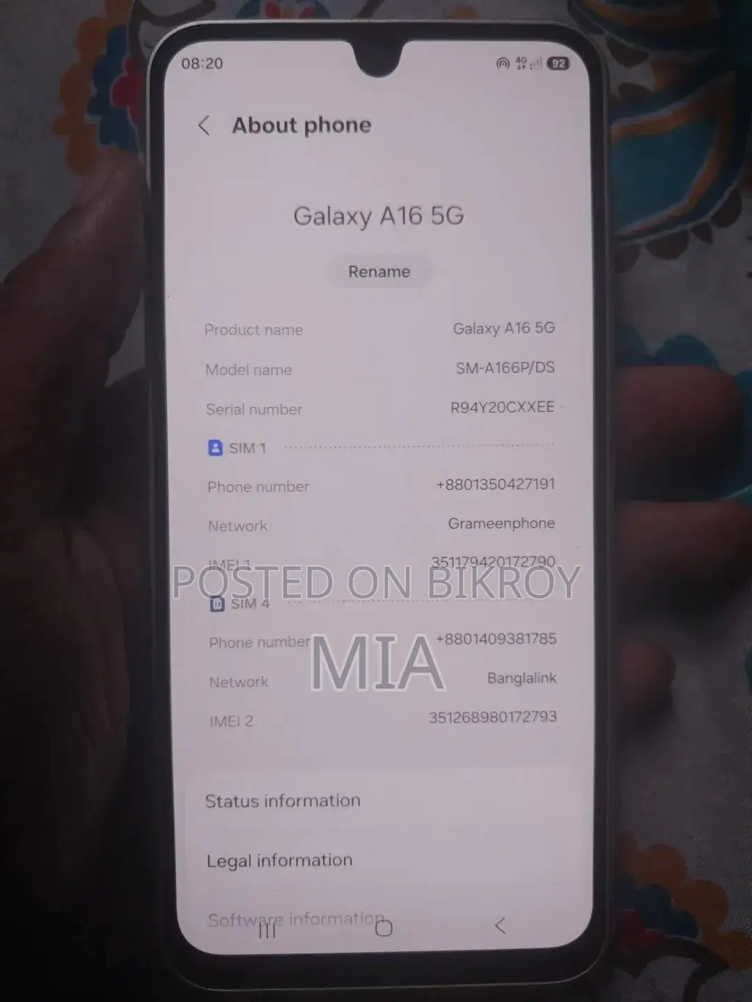 Samsung Galaxy A16 5G 128 GB