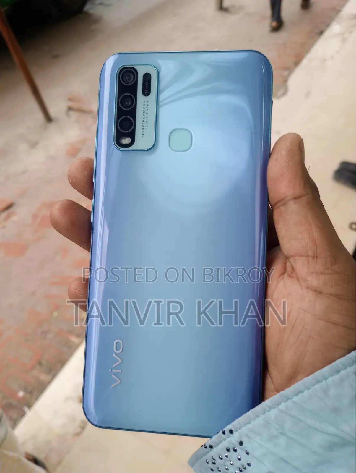 Vivo Y50 128 GB Blue