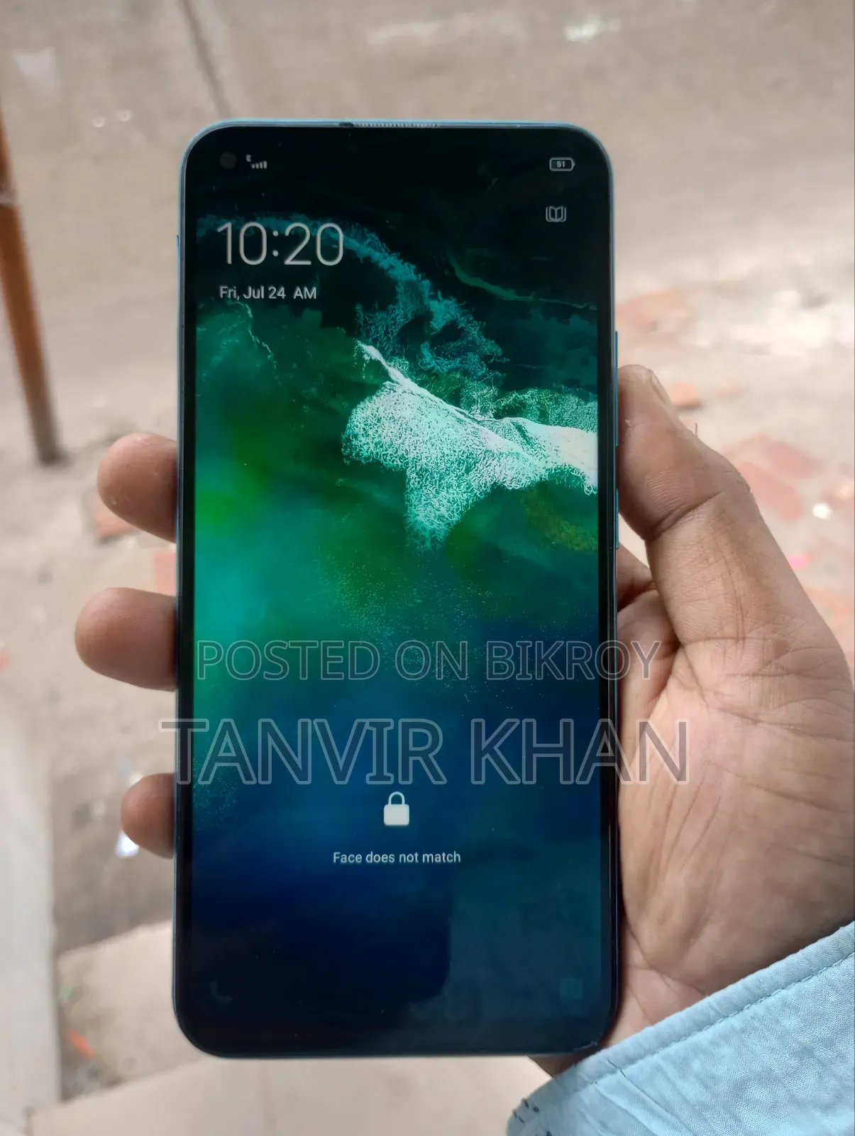 Vivo Y50 128 GB Blue