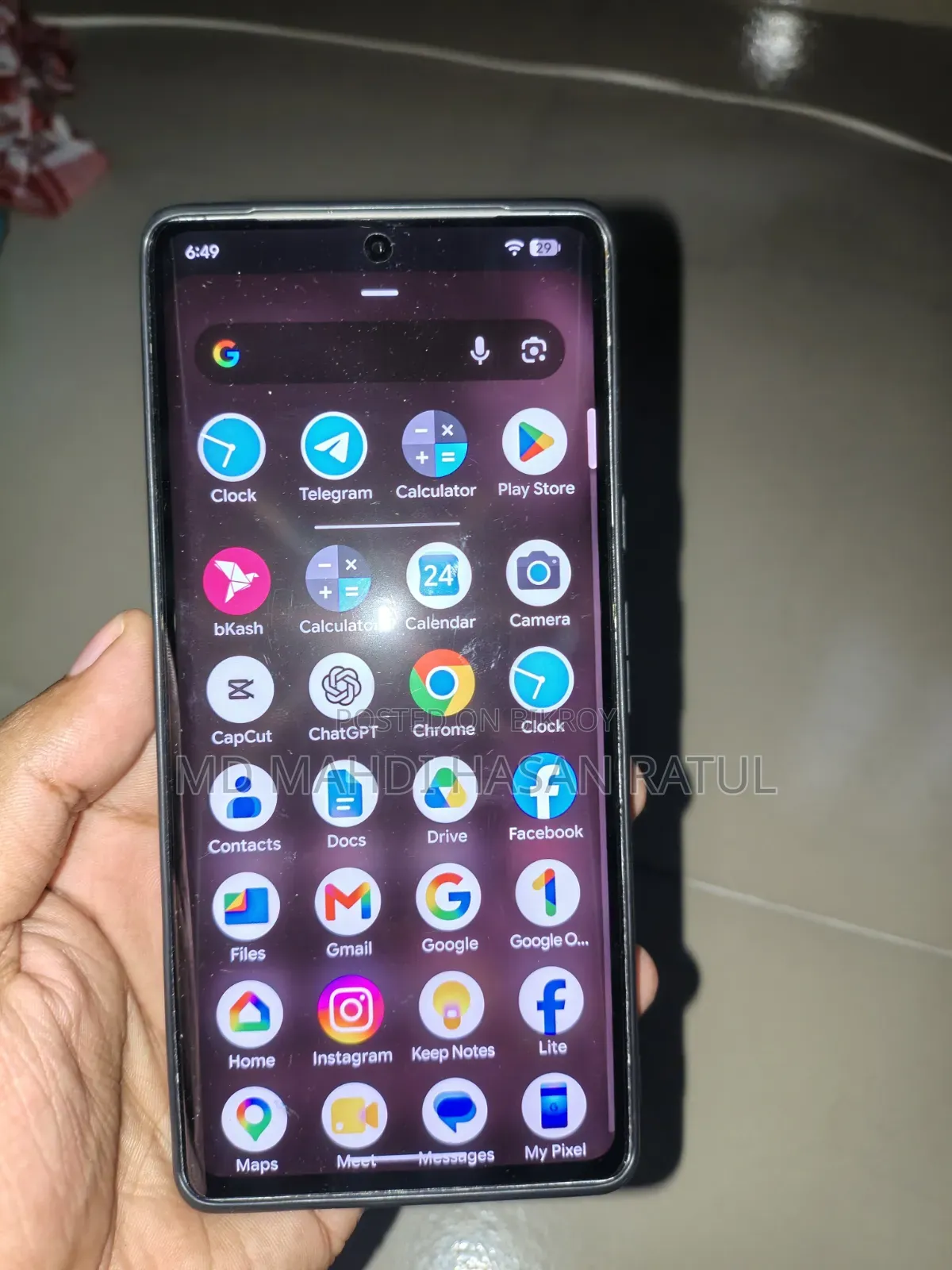 Google Pixel 6 Pro 128 GB White