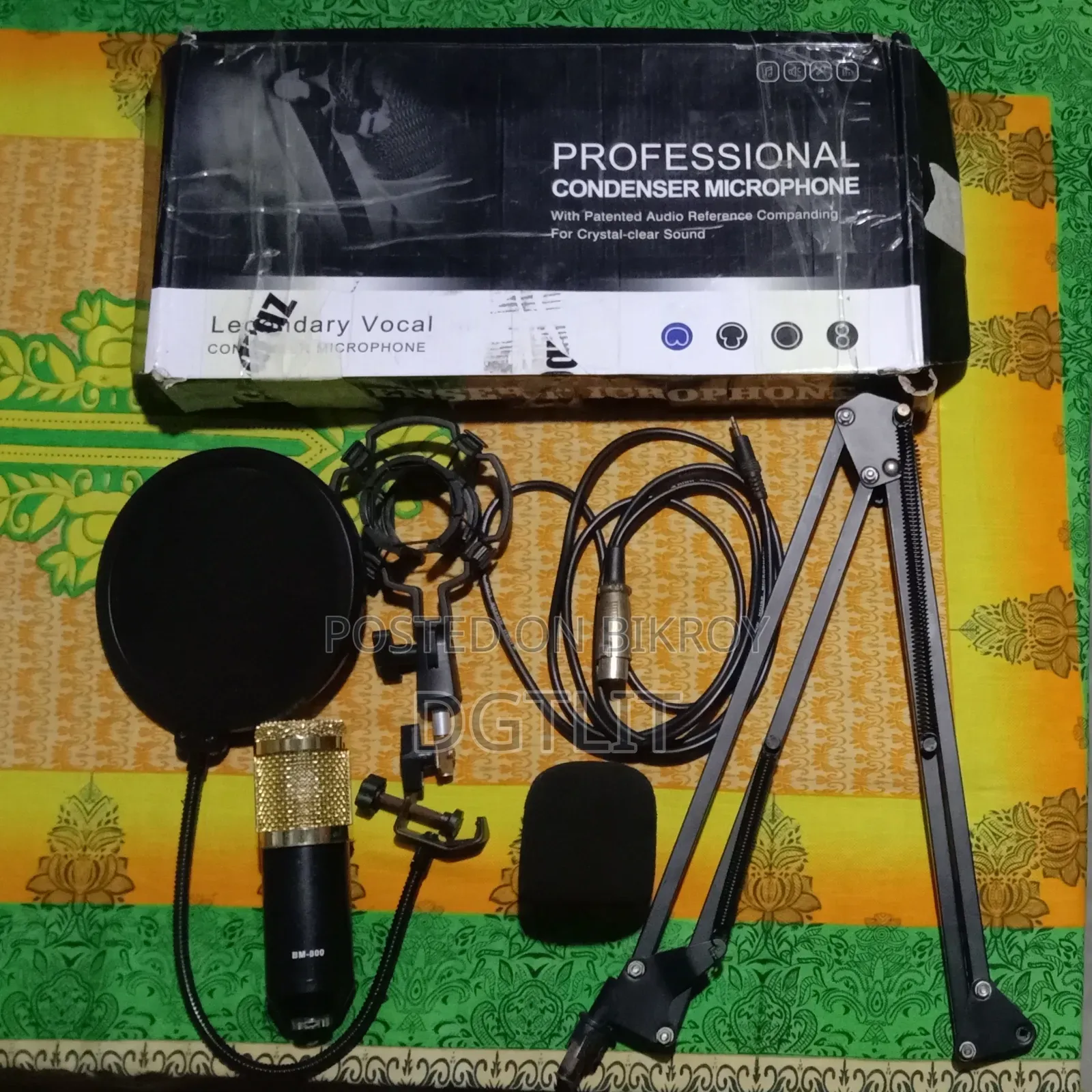 Professional Condenser Microphone Full Set |