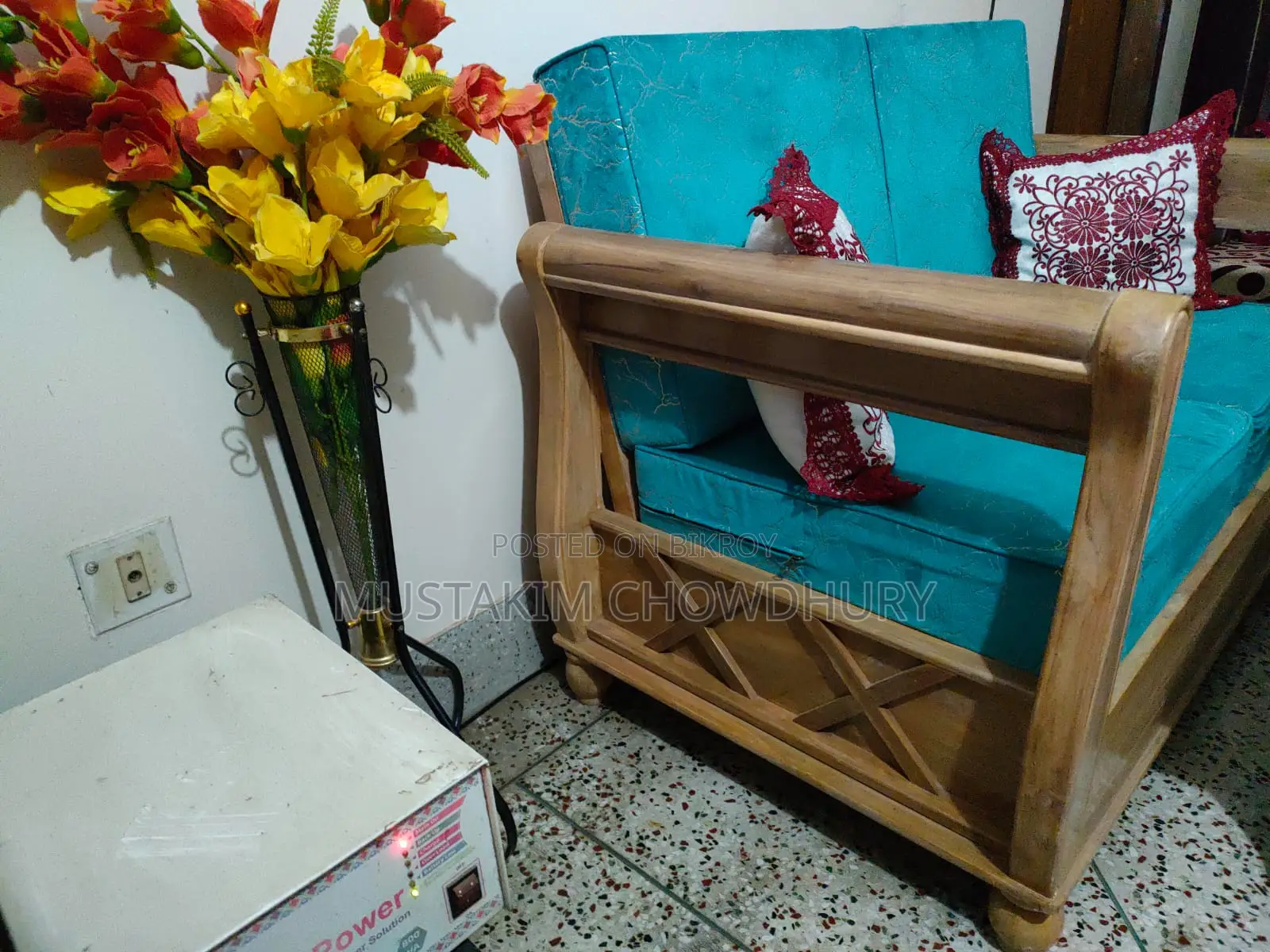 Wooden Furniture (Segun Wood Couch)