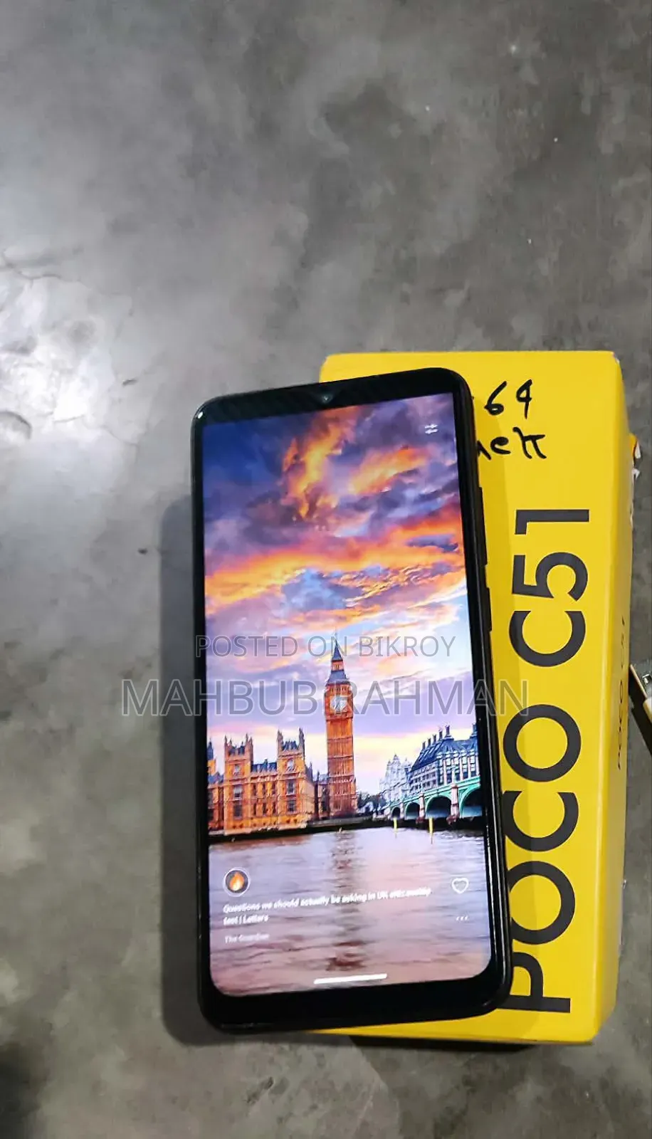 Xiaomi Poco C51 64 GB Black