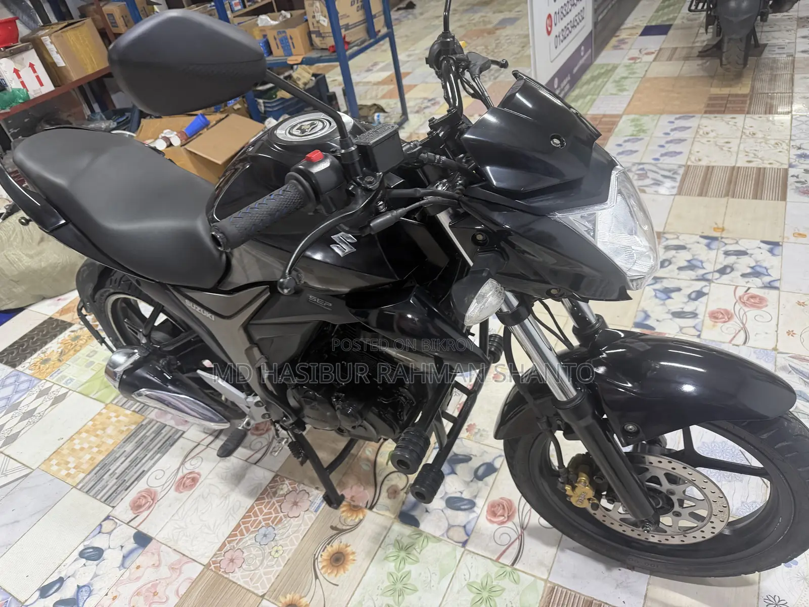 Suzuki Gixxer 2022 Black
