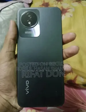 New Vivo Y02t 64 GB Black