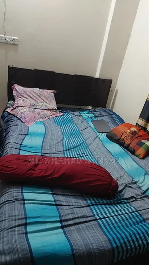 Malaysian Wooden Bed and Swan Qualityfull Mattress