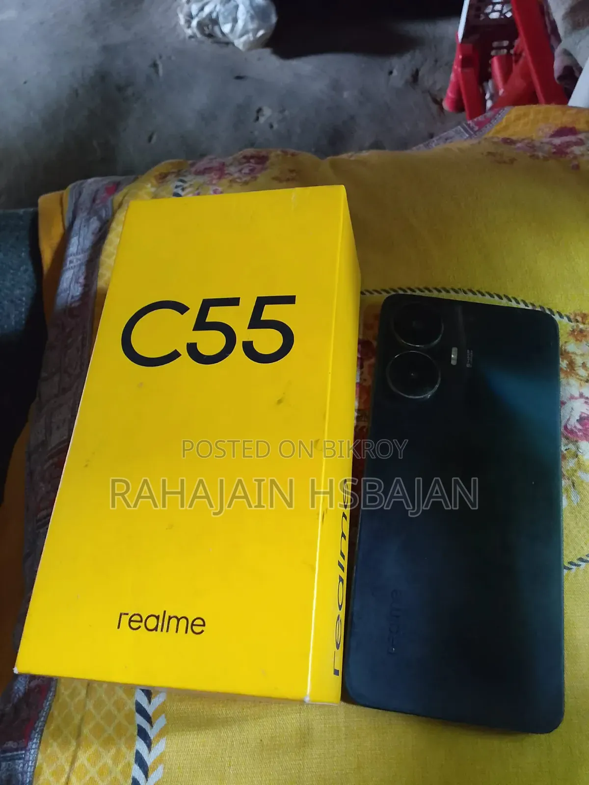 রিয়েলমি সি৫৫ ১২৮ জিবি ব্ল্যাক