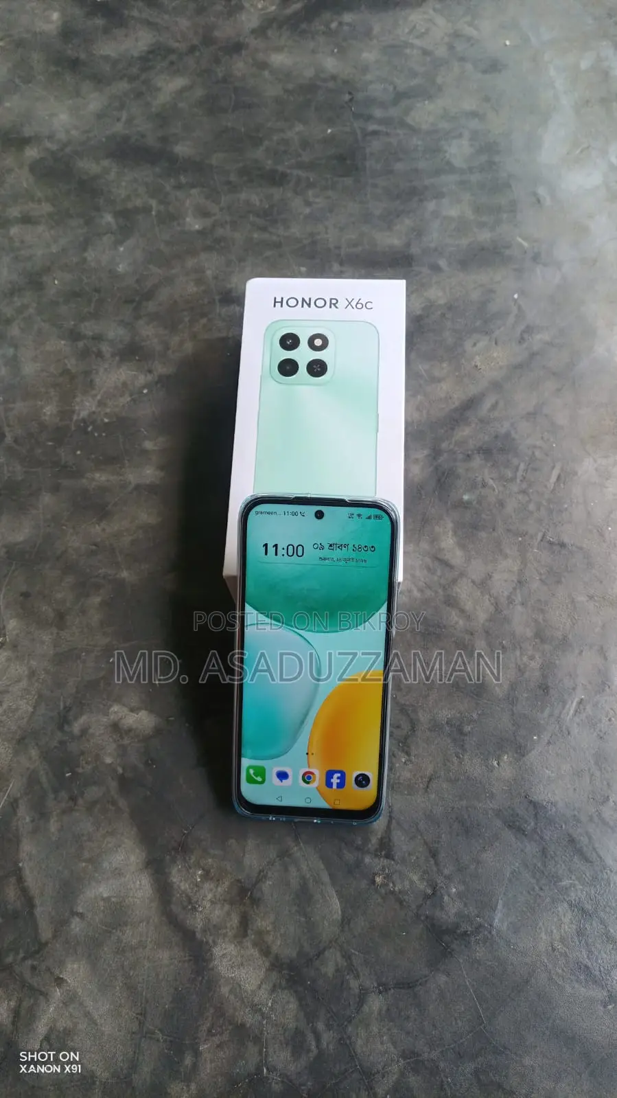 New Honor X6C 128 GB Black