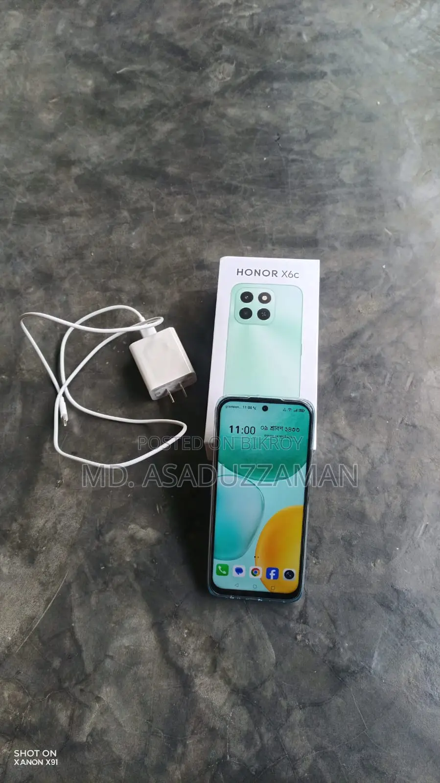 New Honor X6C 128 GB Black