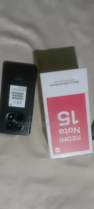 New Xiaomi Redmi Note 15 256 GB Black