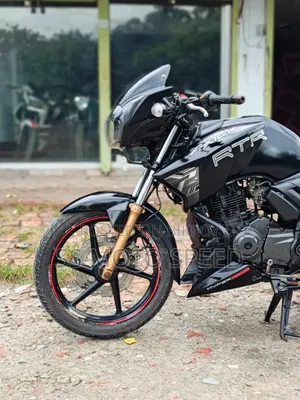 টিভিএস আপ্যাচি আরটিআর ১৬০ টুভি ২০১৭ কালো