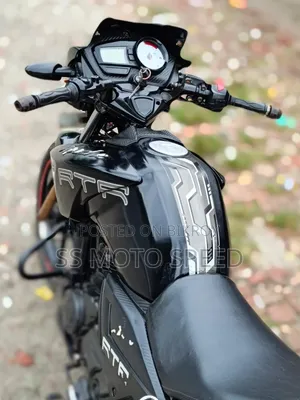 টিভিএস আপ্যাচি আরটিআর ১৬০ টুভি ২০১৭ কালো