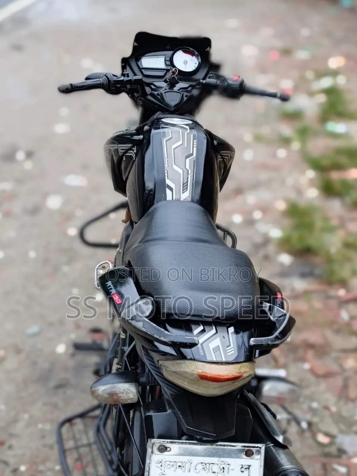 টিভিএস আপ্যাচি আরটিআর ১৬০ টুভি ২০১৭ কালো