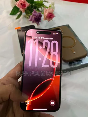 নতুন অ্যাপল আইফোন ১৬ প্রো ২৫৬ জিবি গোল্ড