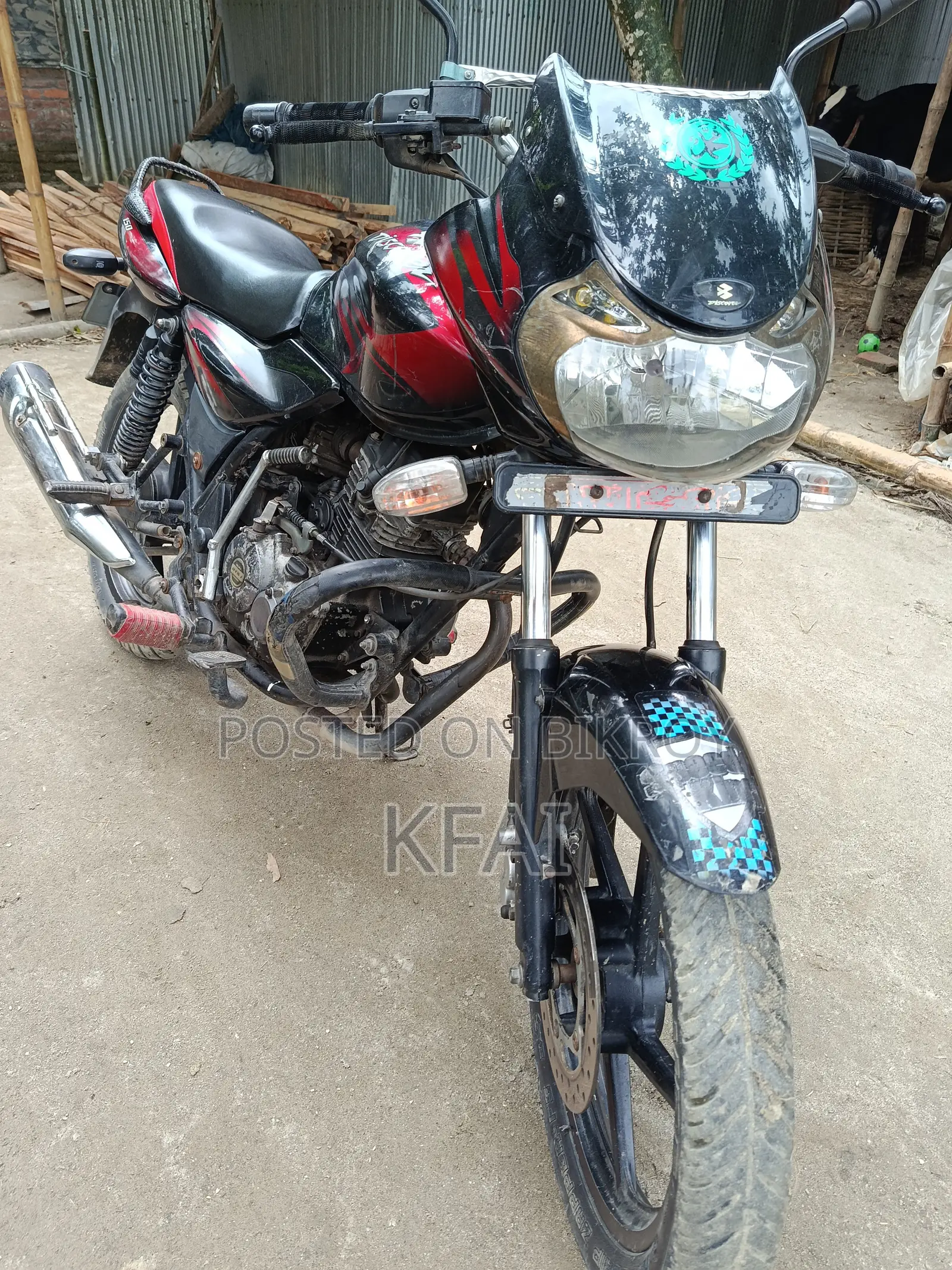 Bajaj Discover 150 2014 Black