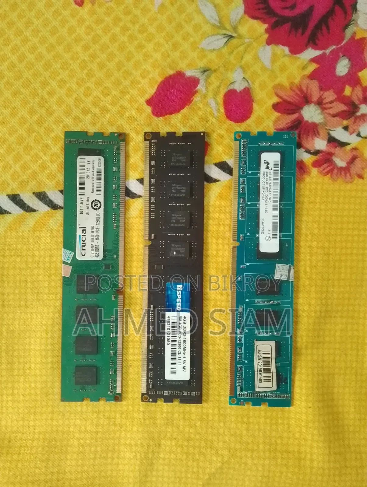 DDR3 RAM 4GB