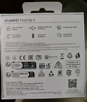 Huawei FreeClip 2 Earbuds (Brand New, Box Never Opened)
