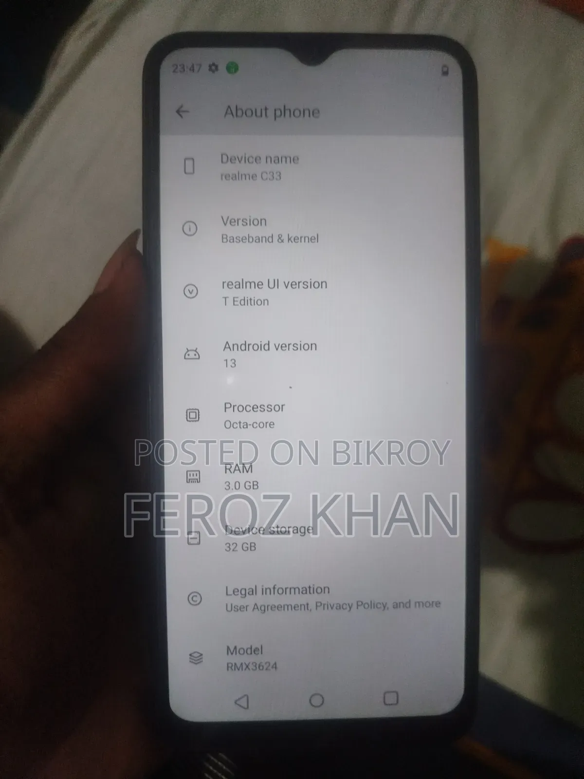 Realme C33 32 GB Red