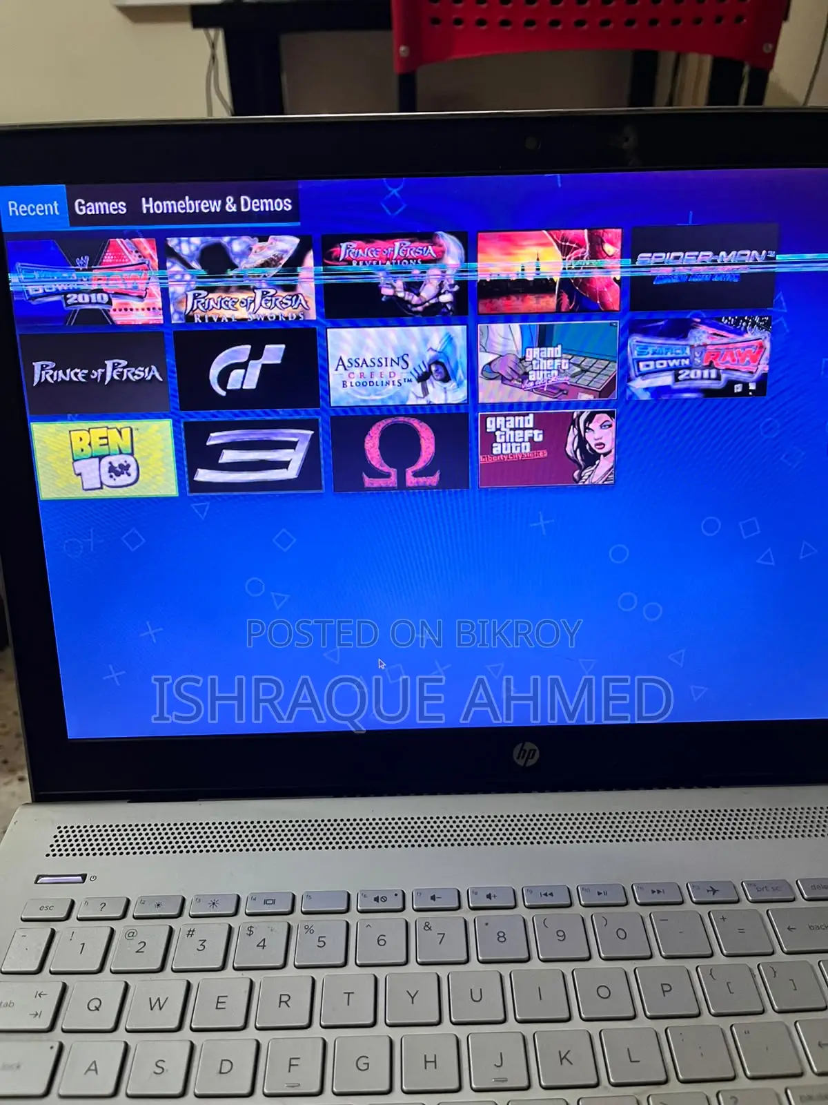 Laptop HP 15 8GB Intel Core i3 HDD 1T