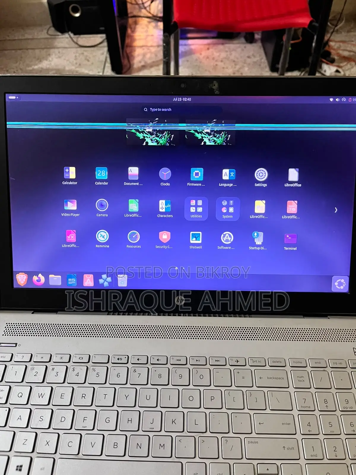 Laptop HP 15 8GB Intel Core i3 HDD 1T