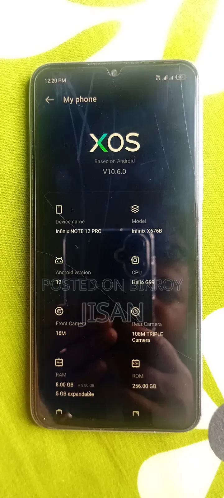 Infinix Note 12 Pro 256 GB Bronze