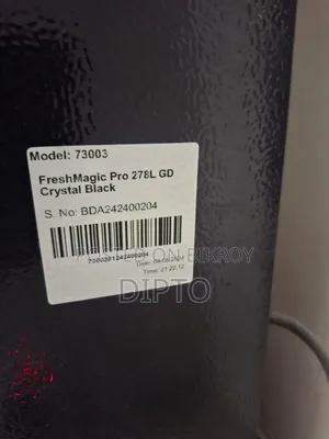 Whirlpool FreshMagic Pro 278L GD (Crystal Black)