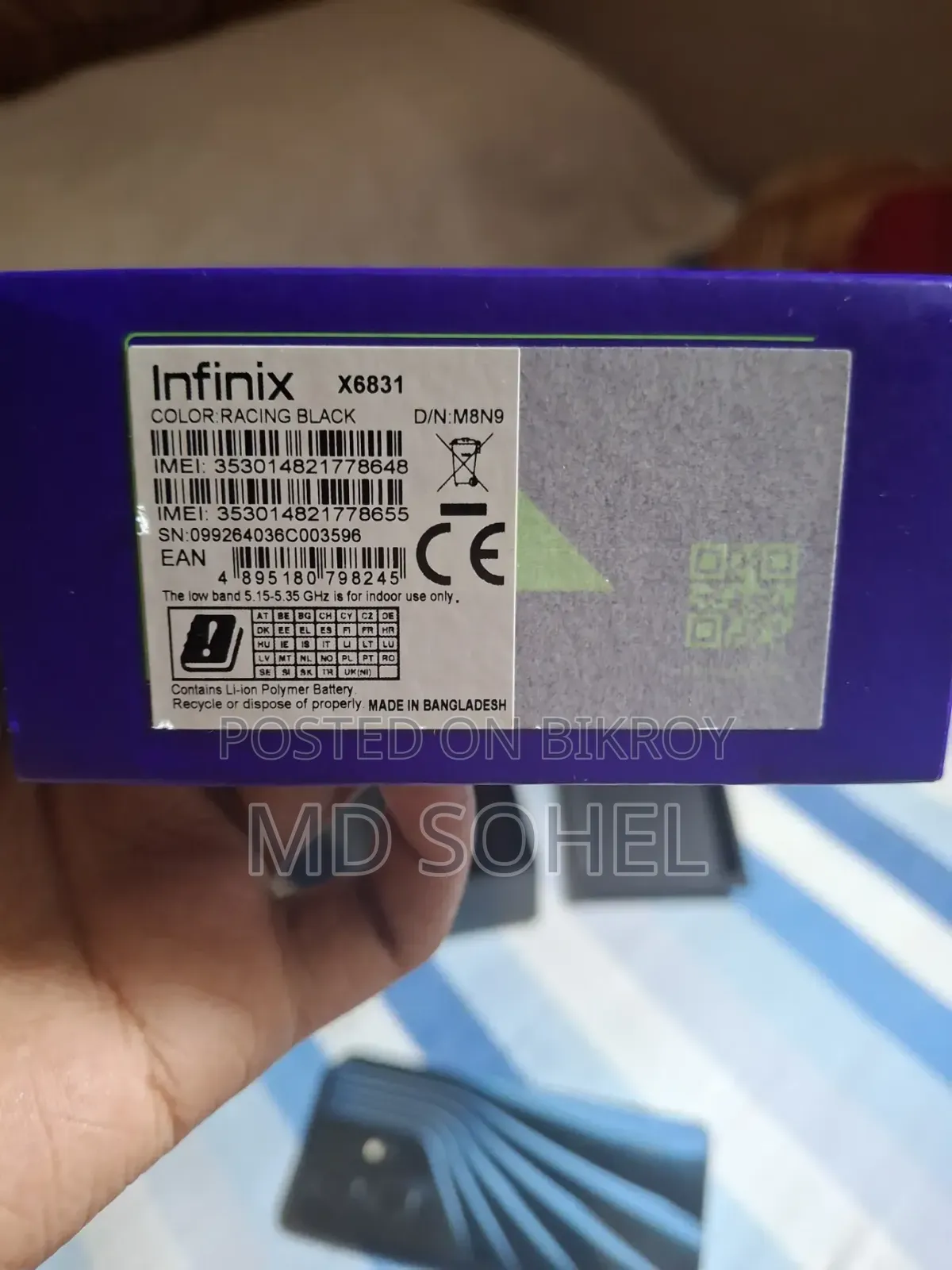 Infinix Hot 30 128 GB Black