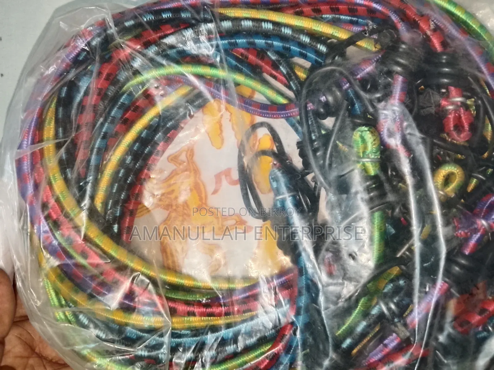 Heavy Duty Multipurpose Bungee Cords Set With Hooks (05 Pcs)