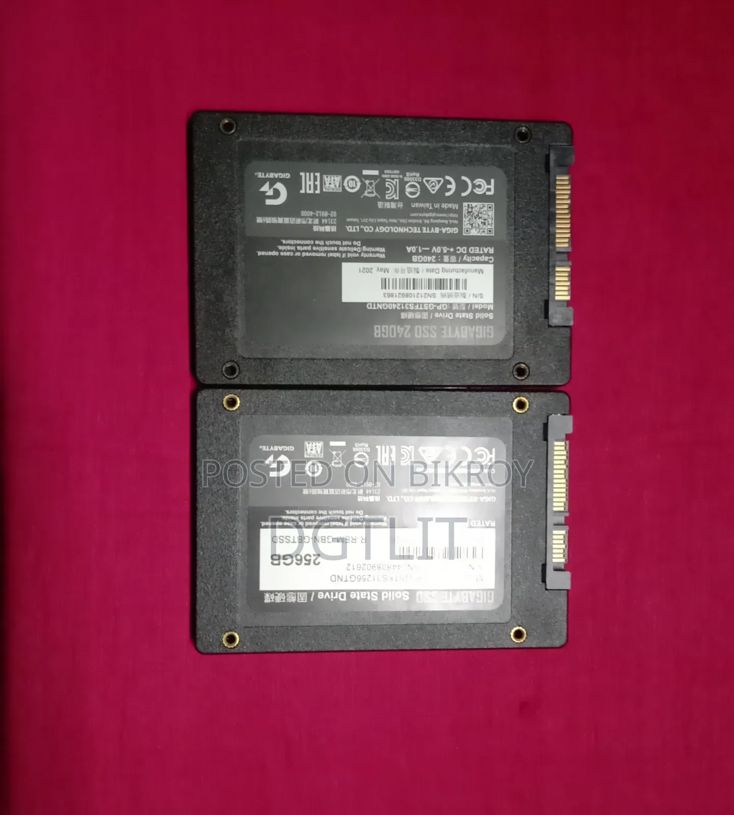 Gigabyte 256GB 2.5 Inch SATA SSD