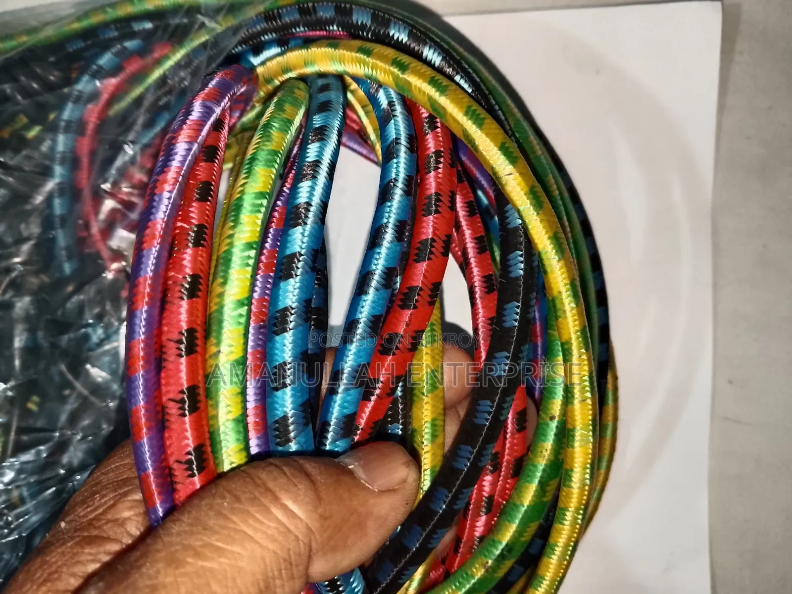 Heavy Duty Multipurpose Bungee Cords Set With Hooks (05 Pcs)