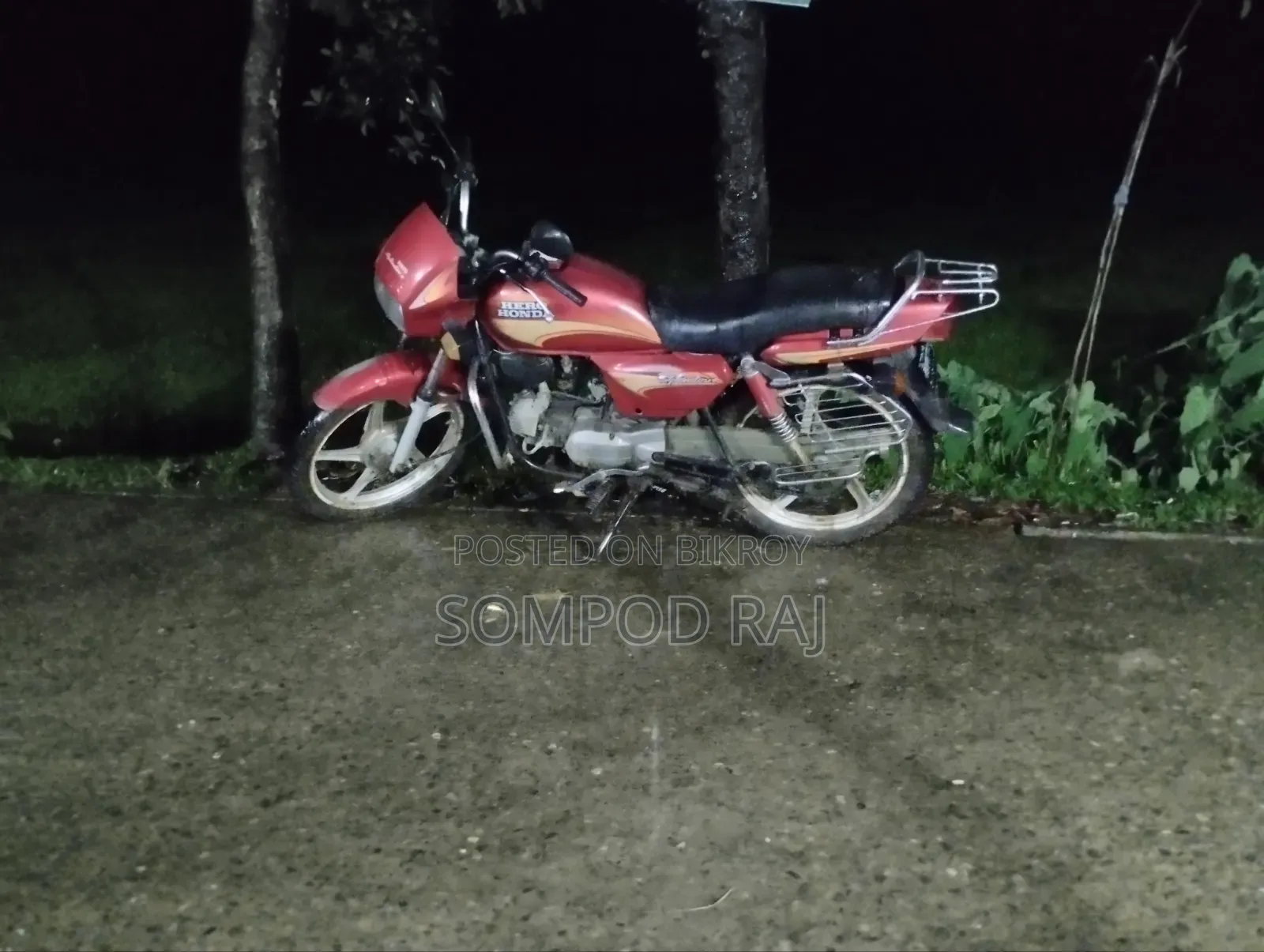 হিরো স্প্লেন্ডার প্লাস ২০১৮ রেড