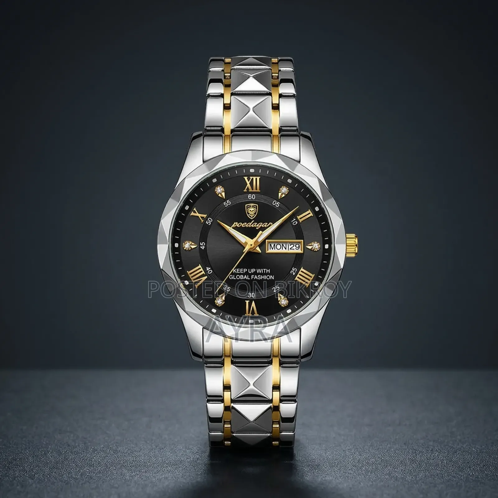 Poedagar Luxury Men's Watch