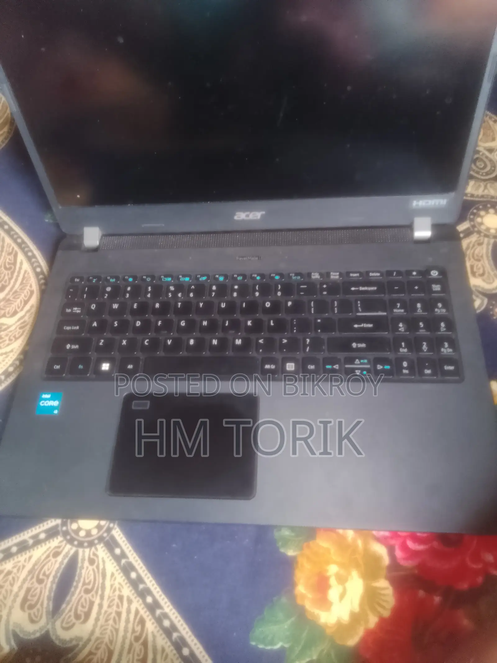 Laptop Acer TravelMate 12GB Intel Core i3 SSD 256GB