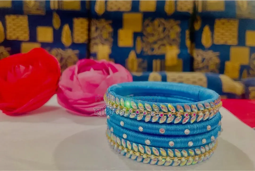 Handmade Fancy Bangles Set for Girls