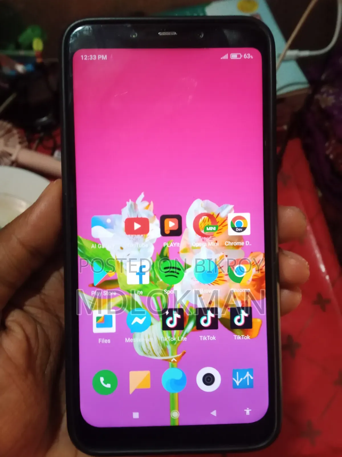 শাওমি পোকোফোন এফ১ ১২৮ জিবি নীল