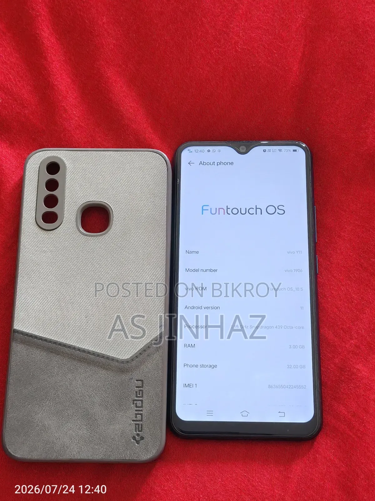 Vivo Y11 32 GB Blue
