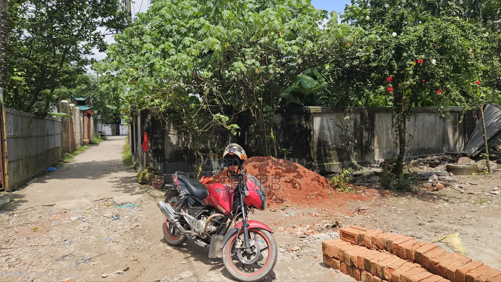 মাহিগঞ্জ ৩ শতক জমি